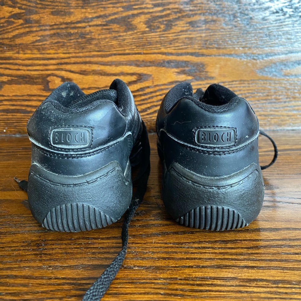 Bloch Black Low Top Dance Sneakers Split Sole Hip Hop Jazz 8.5 - Picture 6 of 9